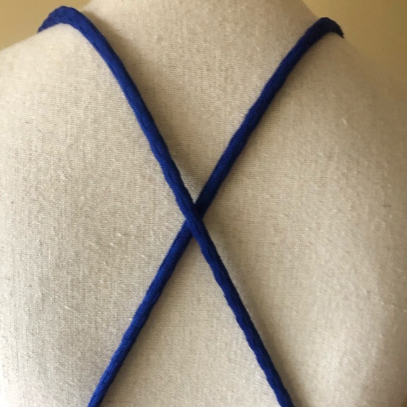 Charlotte Russe Royal Blue Mini Peplum Bodycon Dress Size Small - Picture 8 of 10